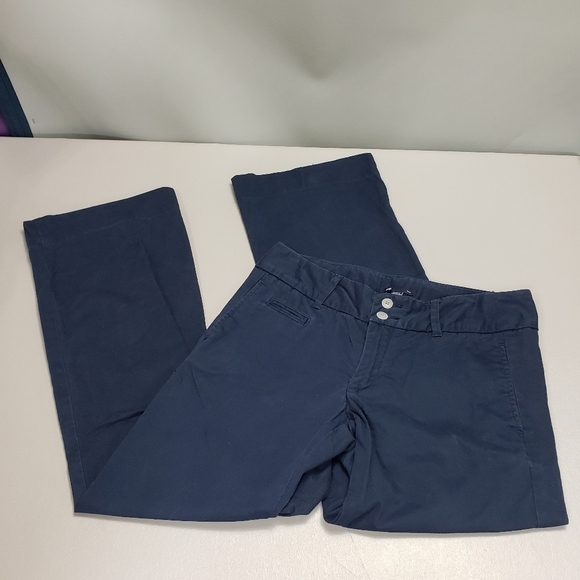Gap factory womans navy blue boot cute pants size 2 - Picture 1 of 10